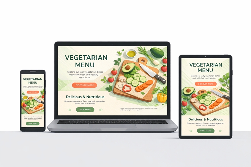 Restaurant Website - Website Design Portfolio
